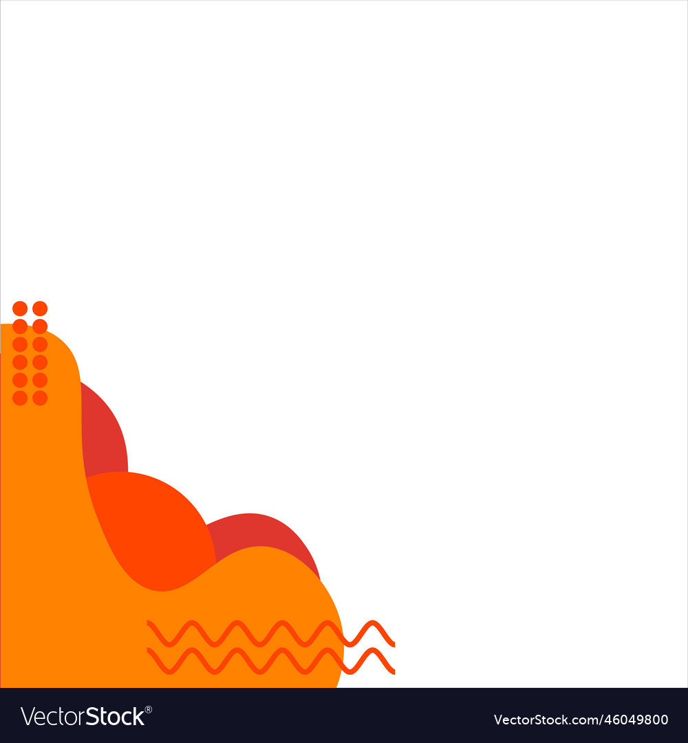 Corner blob abstract Vector Image Corner blob abstract