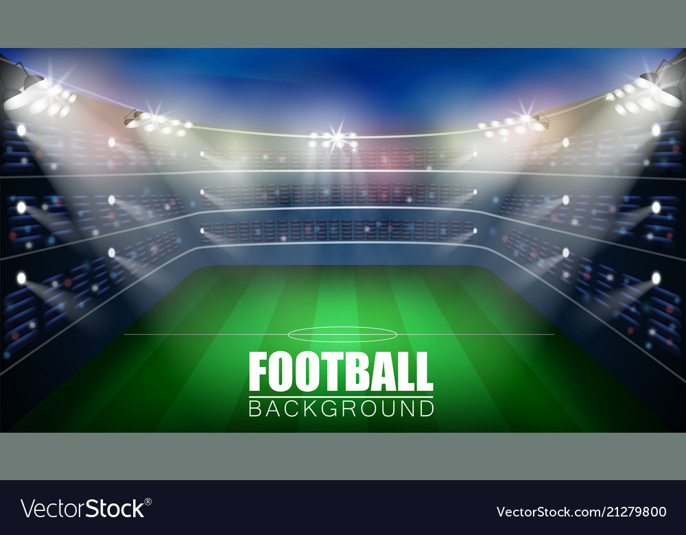 Premium Vector  Soccer championship broadcast background with