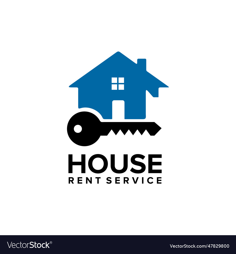Home resort villa rental logo design
