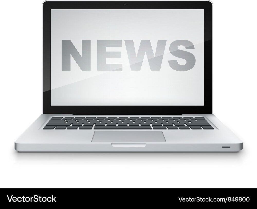 Laptop Royalty Free Vector Image - VectorStock