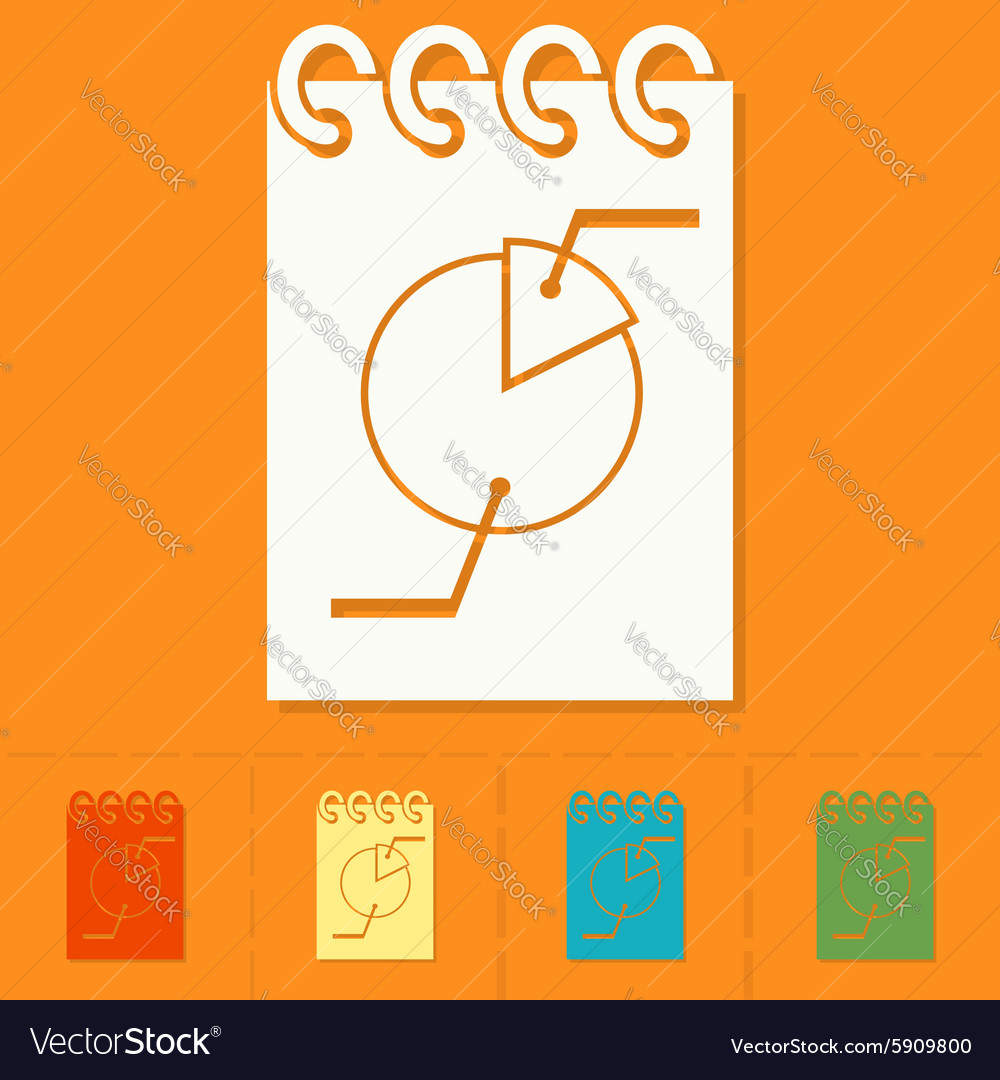 Notebook paper with diagram