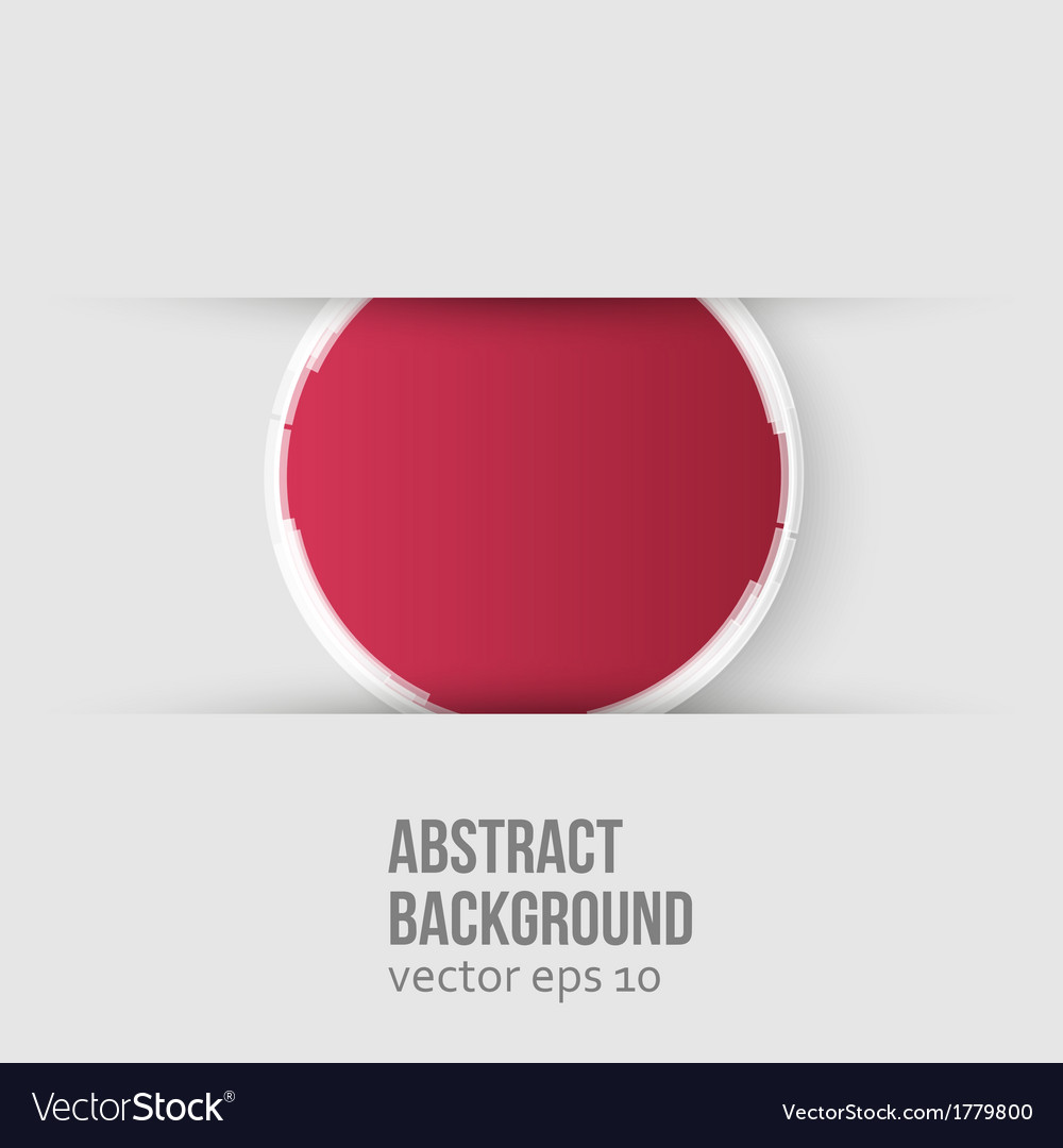 Red Circle Abstract Background