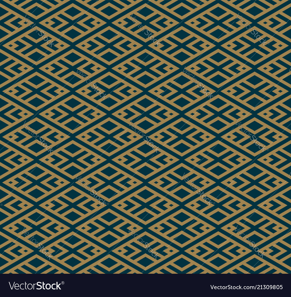 Abstract geometric pattern with lines rhombuses vector image Abstract geometric pattern with lines rhombuses
