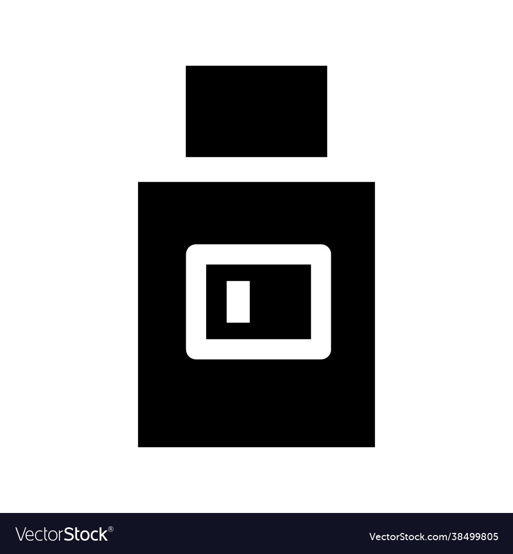 Flash disk icon vector image Flash disk icon