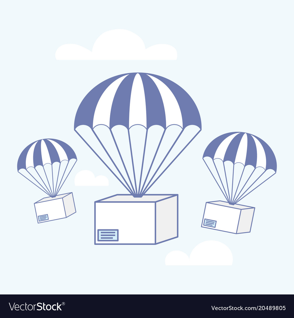 Package Delivery by Parachute