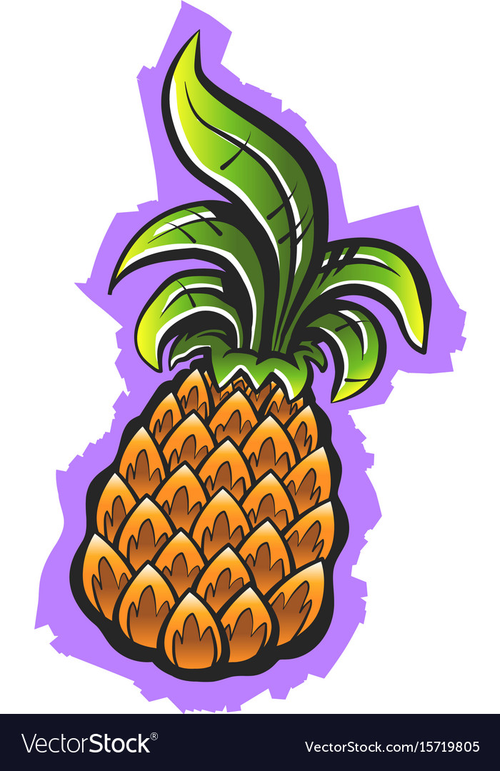 Ananas Frucht