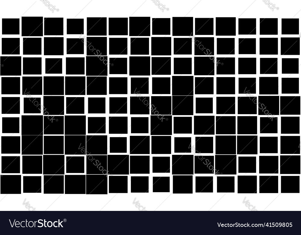 Random mosaic square tiles seamless repeatable vector image Random mosaic square tiles seamless repeatable