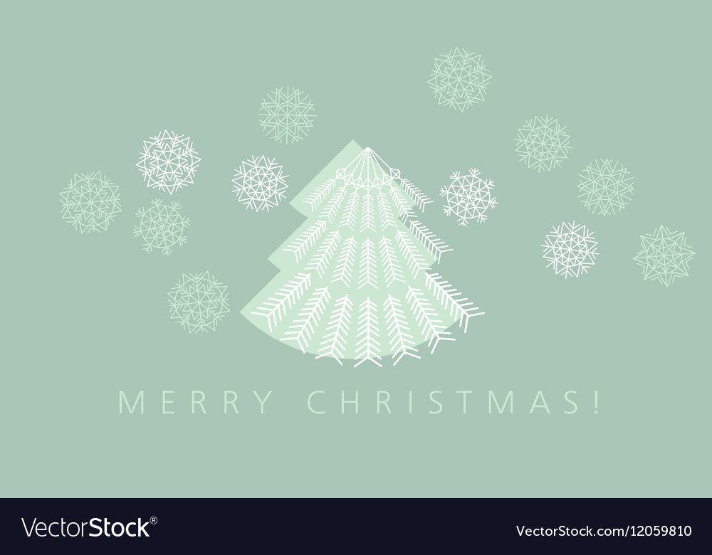 Elegant pale green color christmas background xmas