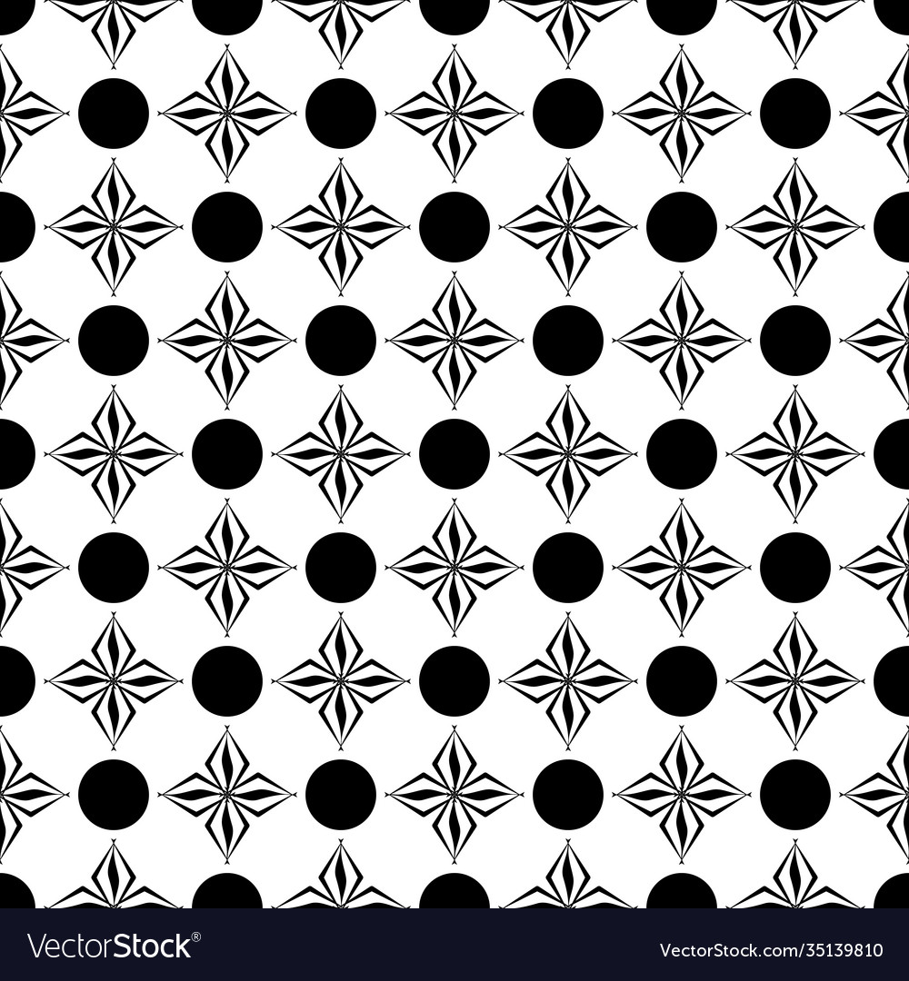 Geometric abstract pattern for print and textiles vector image Geometric abstract pattern for print and textiles