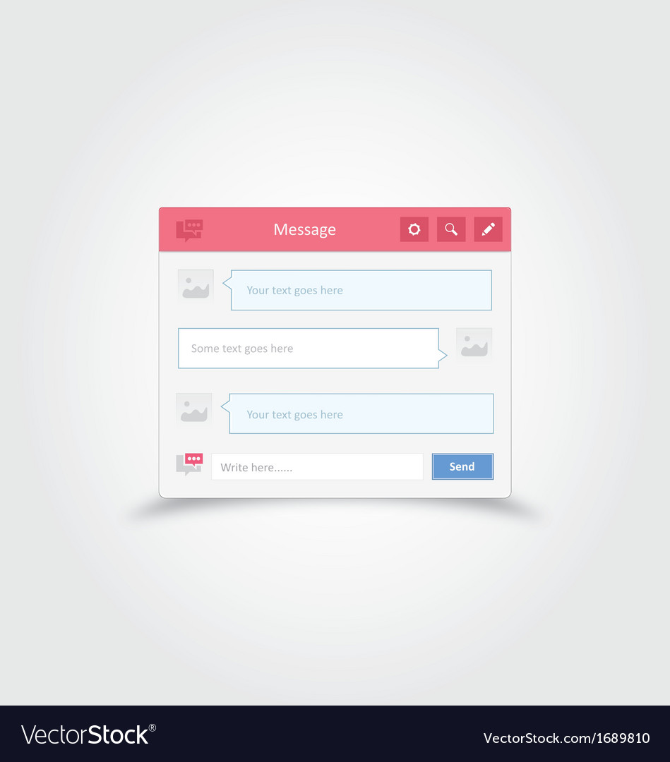 Messaging App Interface