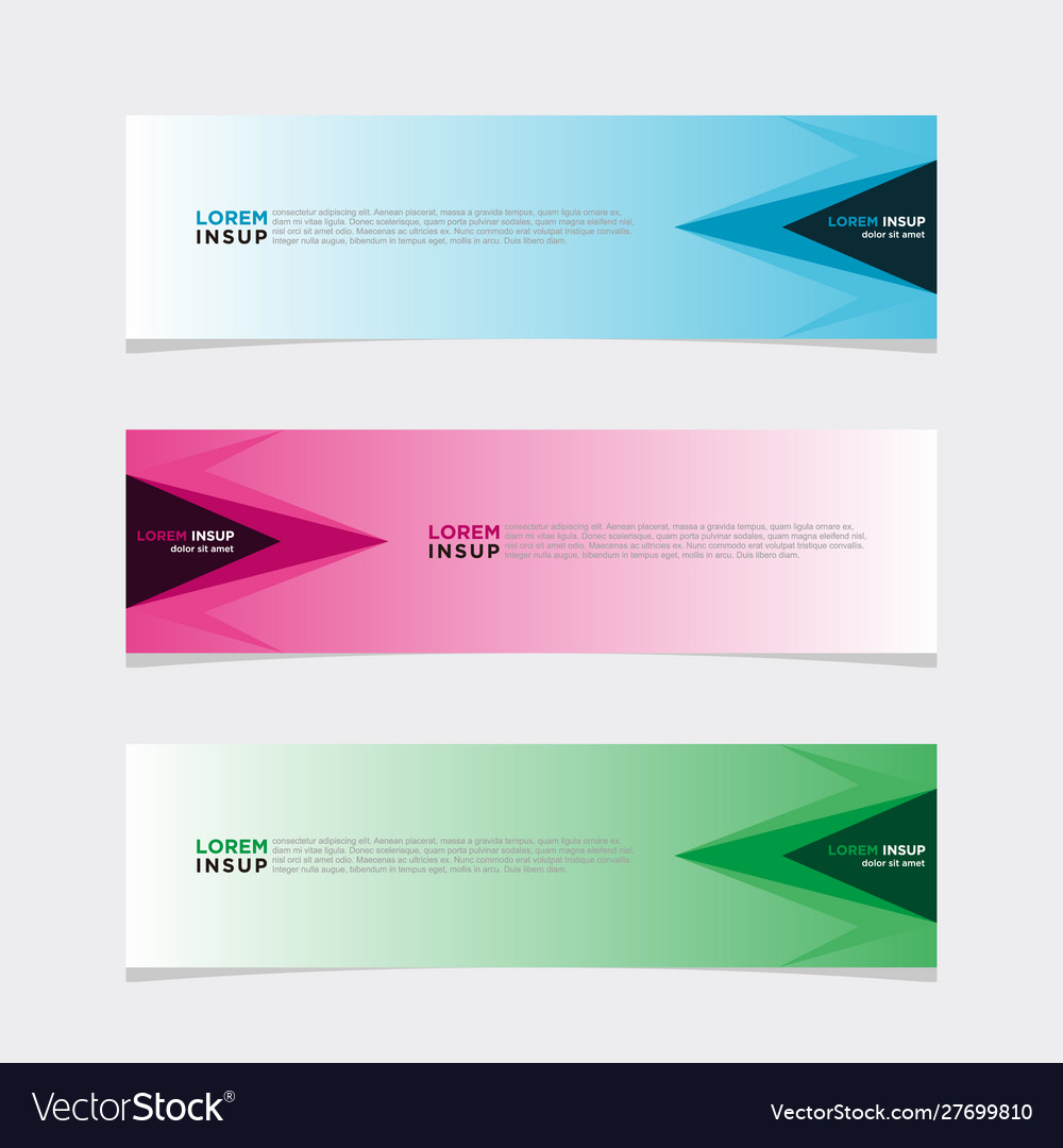 Modern banner web background abstract design