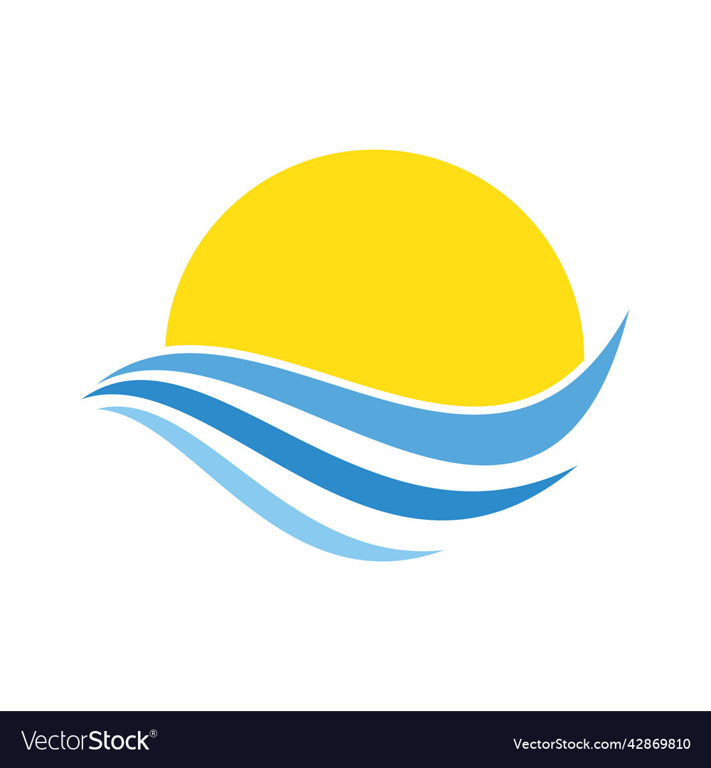 Water wave Royalty Free Vector Image - VectorStock
