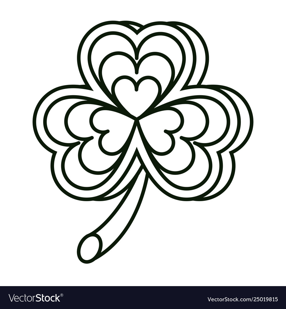 Clover irish symbol