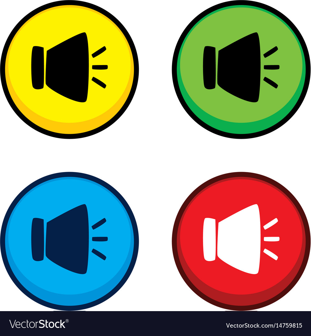 Color game asset menu icon button