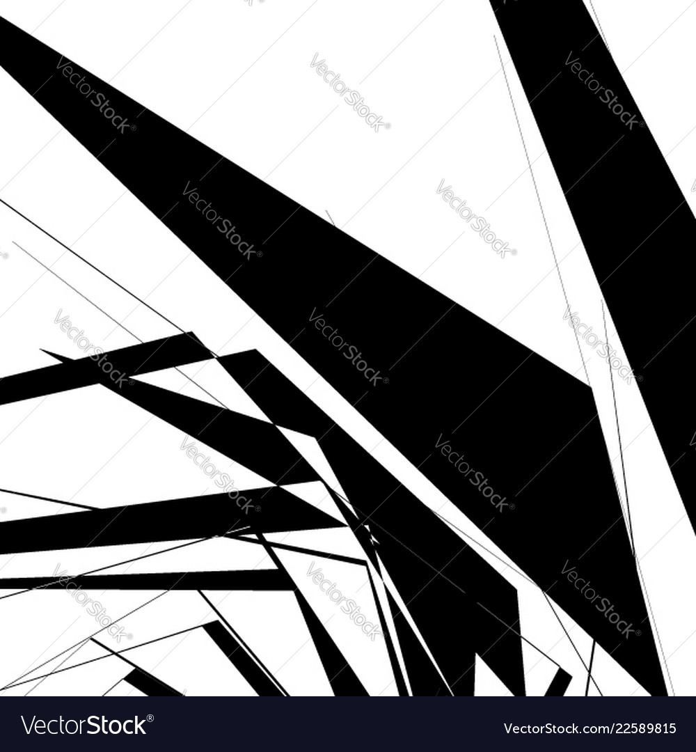 Geometric texture with random angular shapes