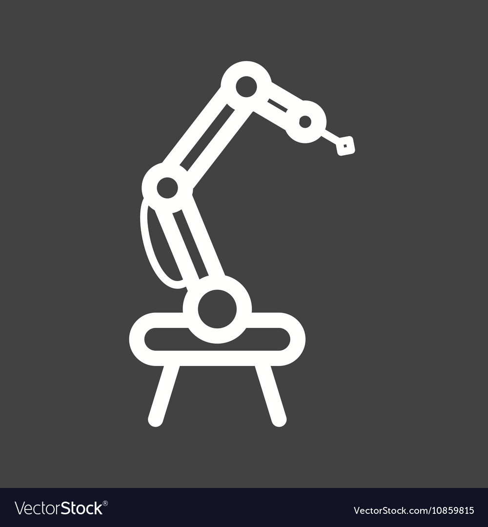 Industrial robot ii Royalty Free Vector Image - VectorStock