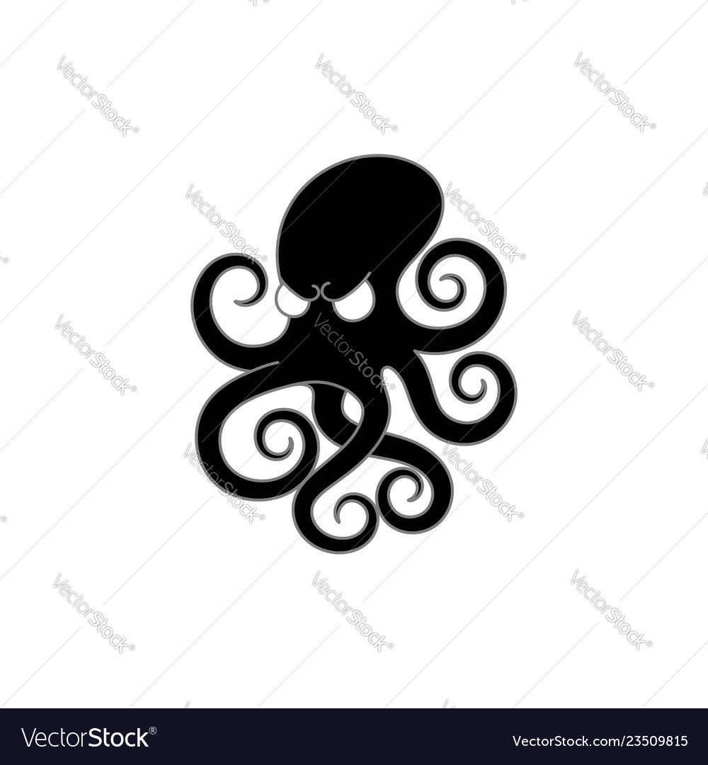 Octopus Icon Royalty Free Vector Image - Vectorstock