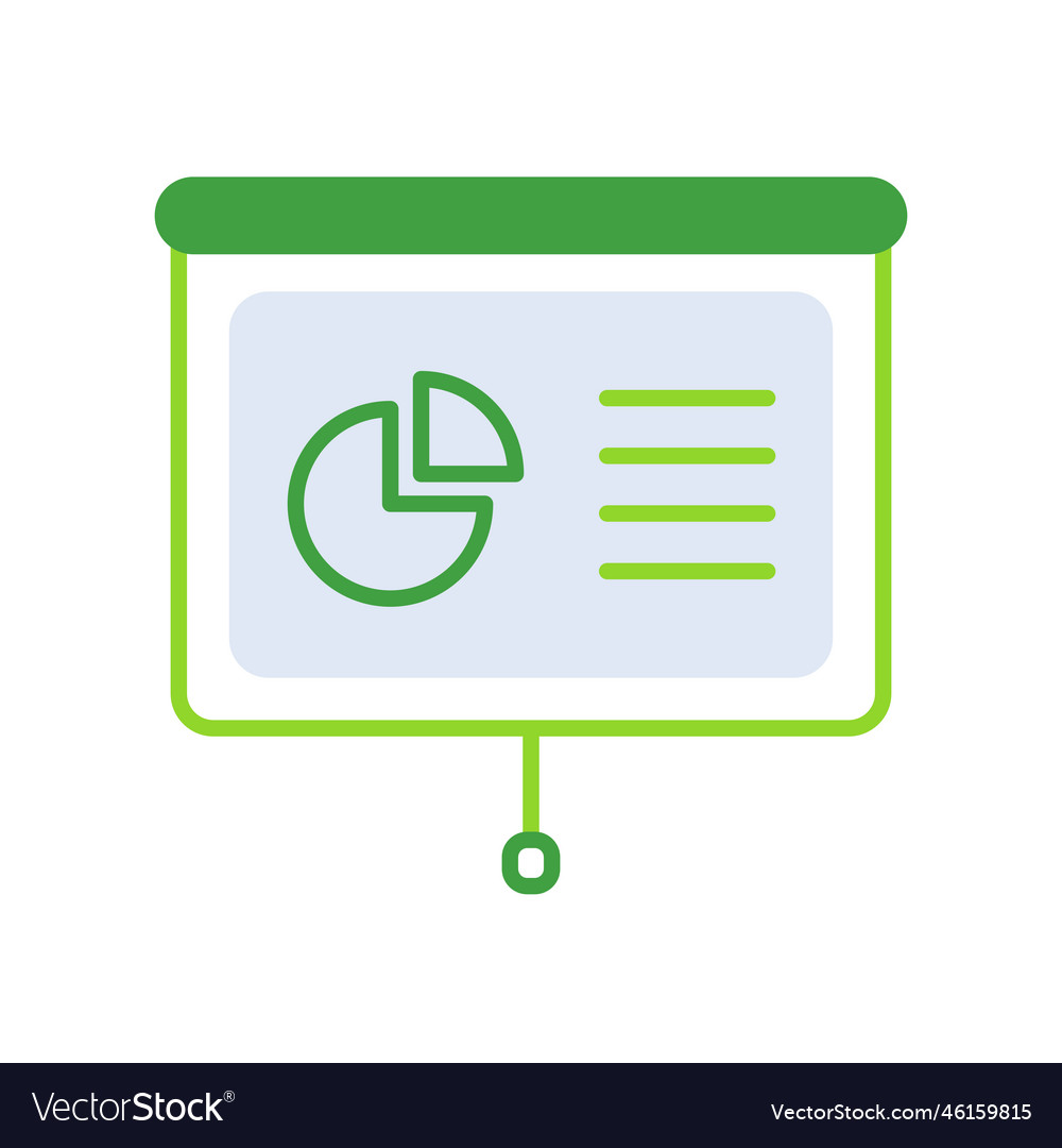 presentation icon green