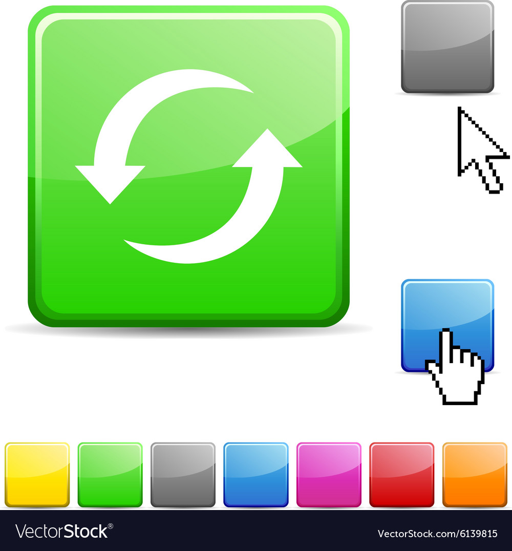Refresh glossy button