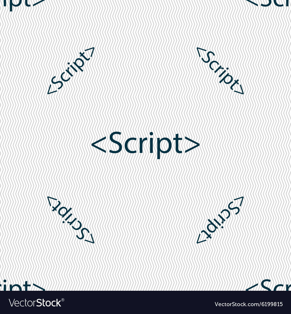 Schriftzeichen Symbol Javascript Code Symbol nahtlos