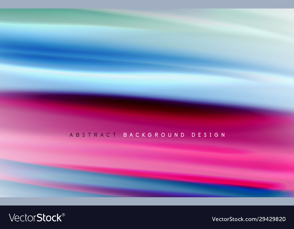 Abstract background - fluid color gradient waves Vector Image Abstract background - fluid color gradient waves