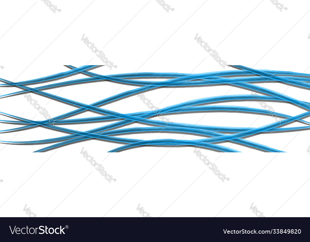 Abstract background wavy intertwining lines