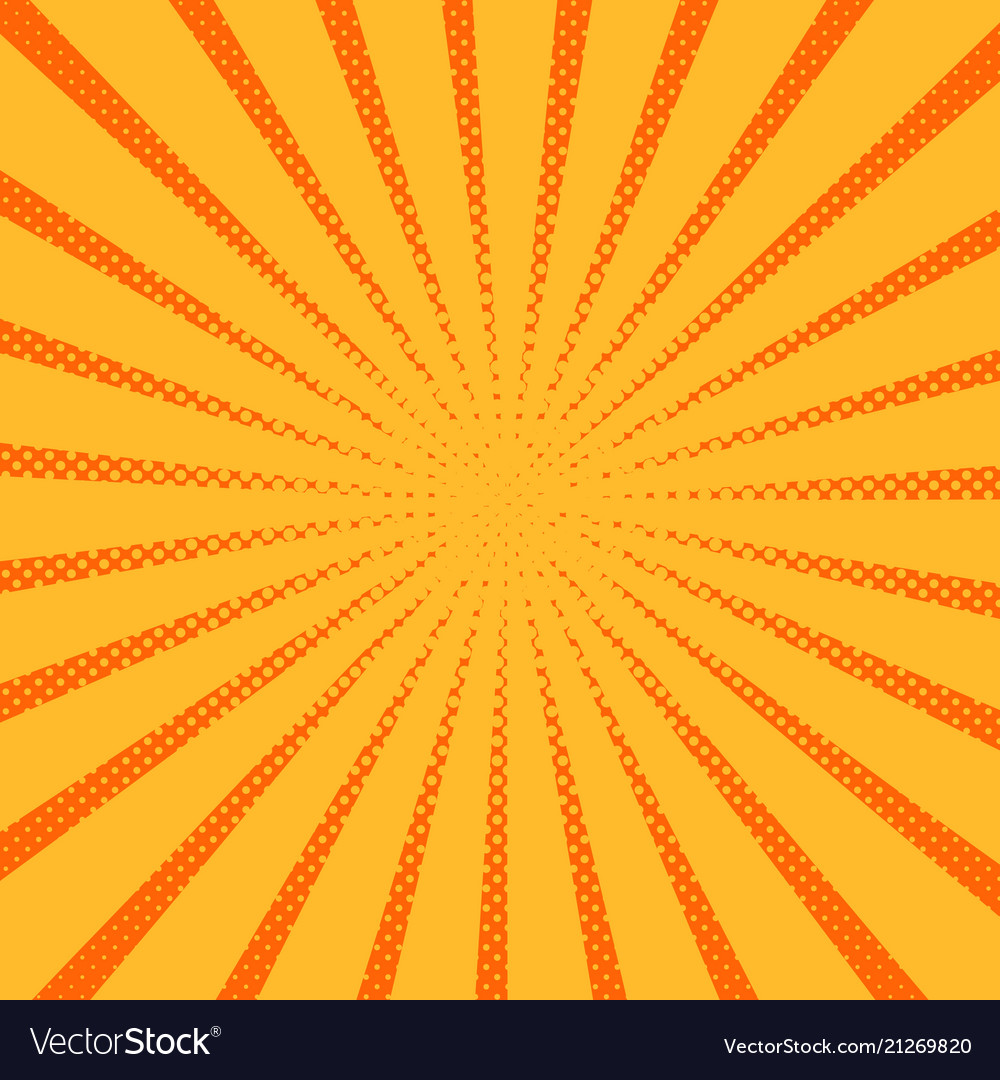 Dynamic Pop Art Background