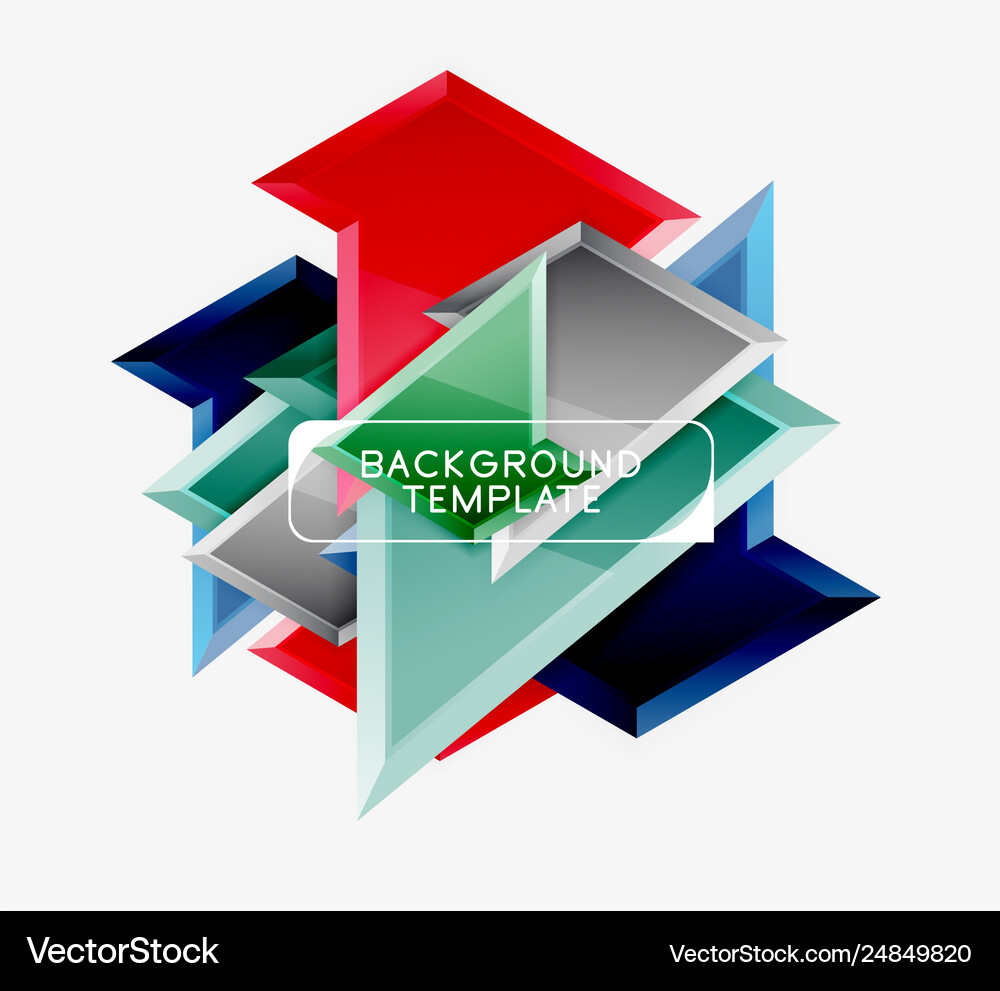 Geometric minimal design background Royalty Free Vector