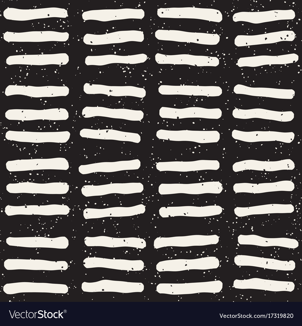 Seamless pattern with hand drawn lines abstract