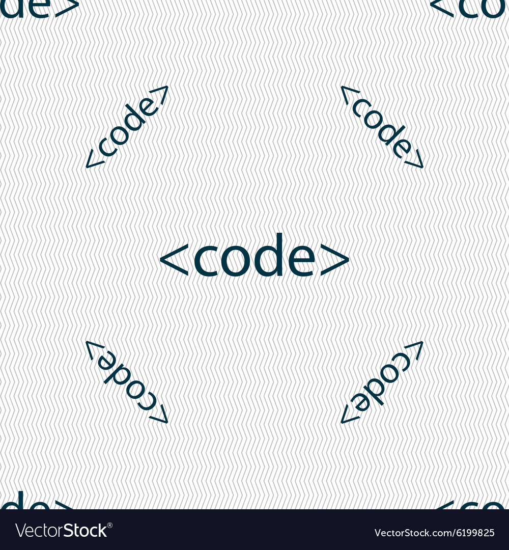 Code sign icon programming language symbol