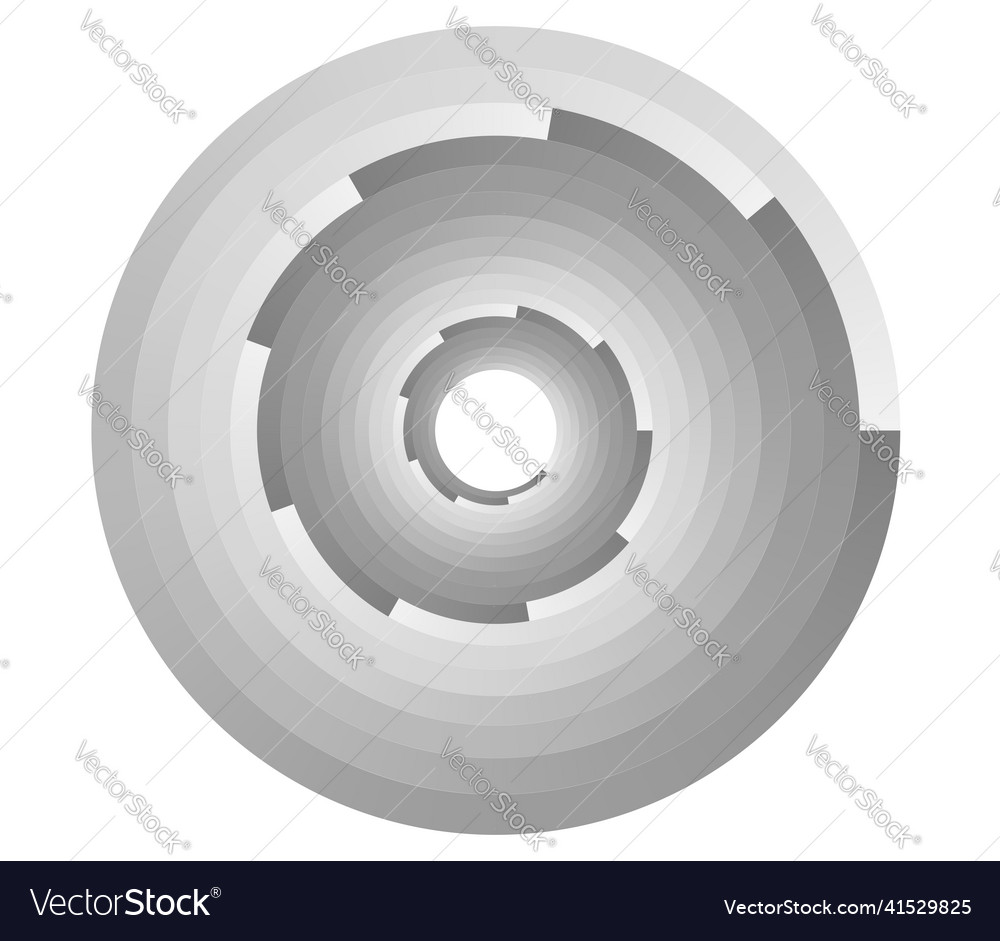 Geometric and abstract circle circular design