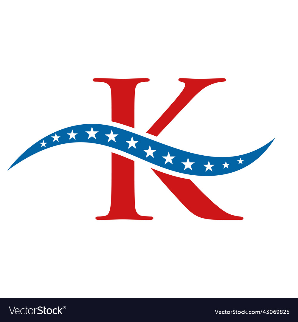 Brief K USA Logo - Patriotic