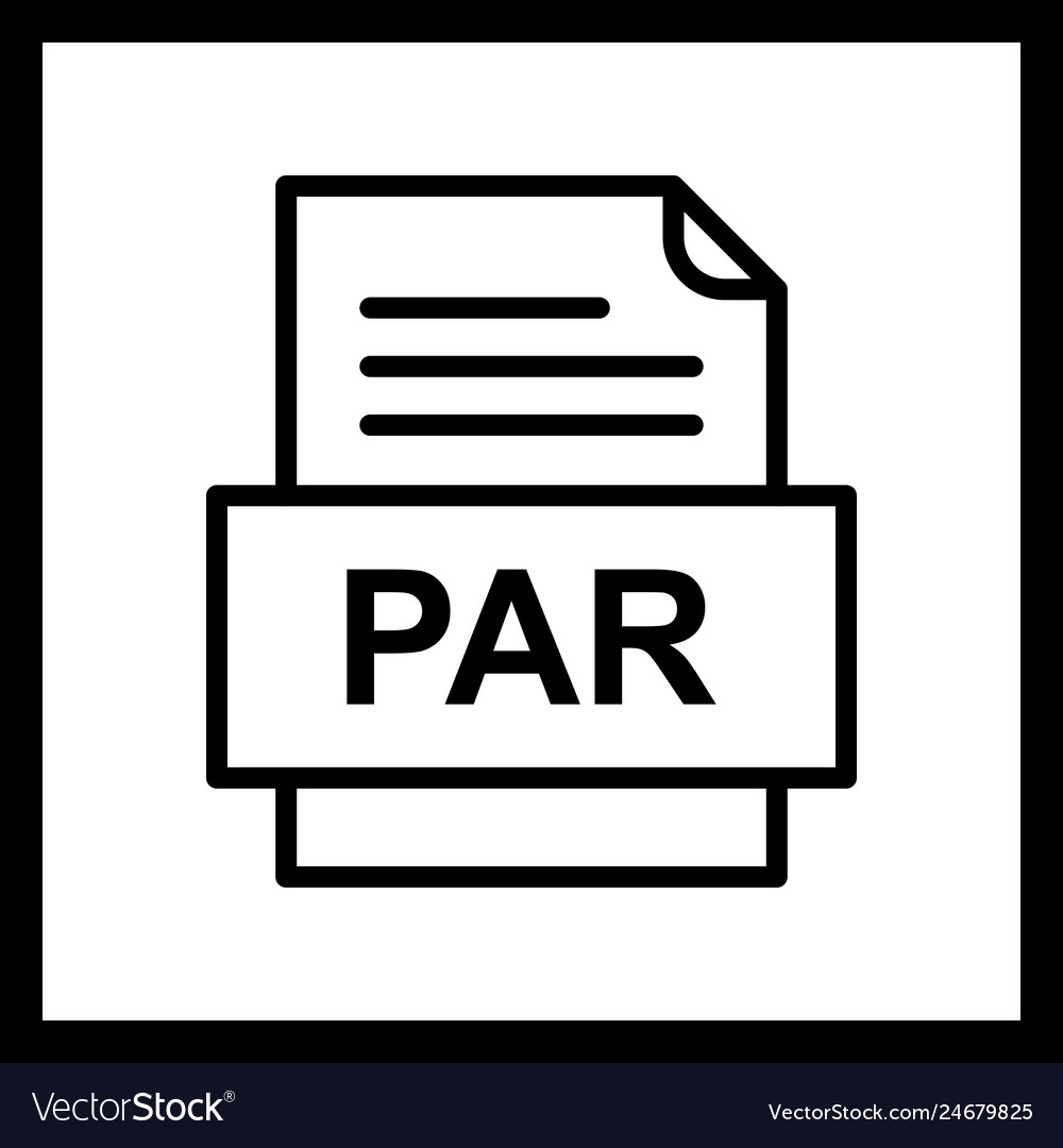 Par file document icon