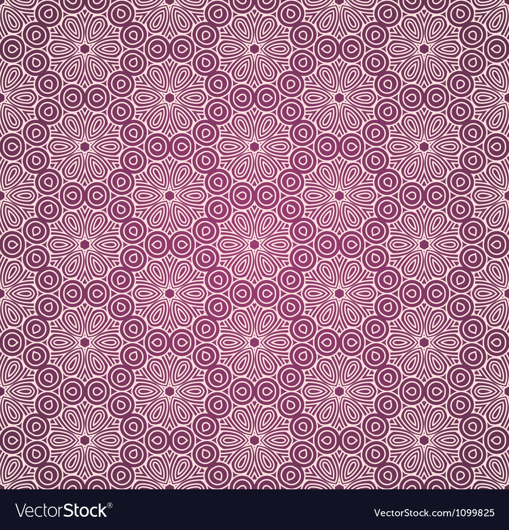 Retro Floral Seamless Pattern