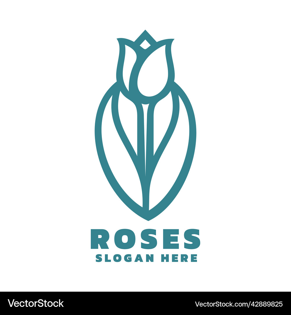 Roses Royalty Free Vector Image - VectorStock