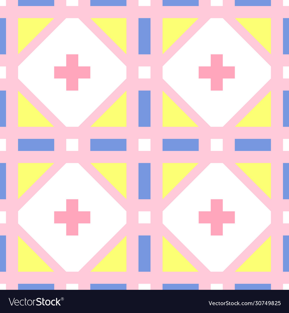 Seamless pattern in native american style vector image Seamless pattern in native american style