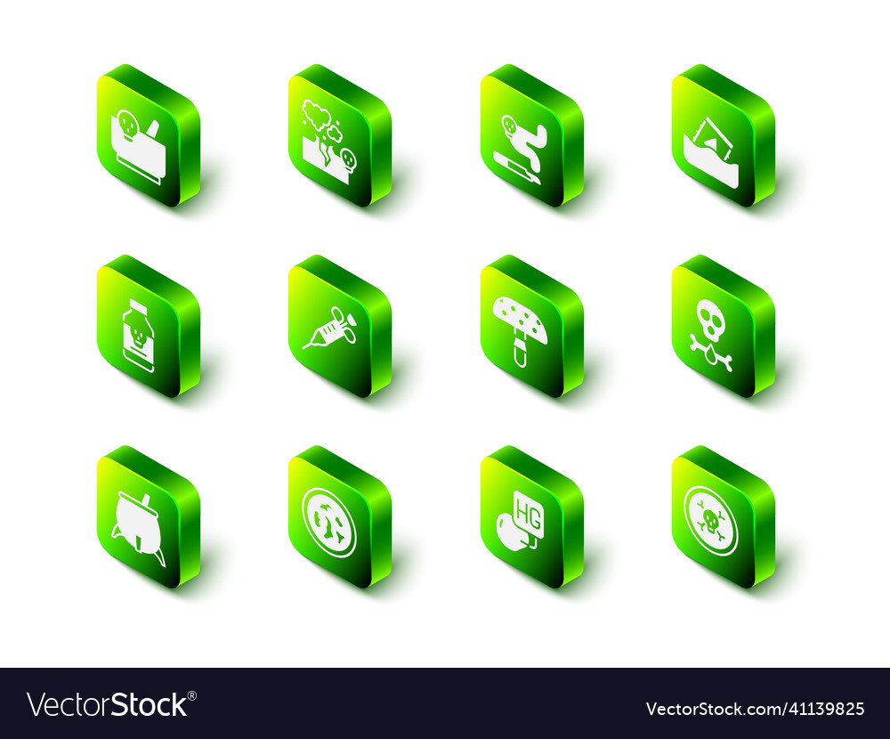 Set giftige Wolke von Gas oder Rauchzigarette vector image Set giftige Wolke von Gas oder Rauchzigarette