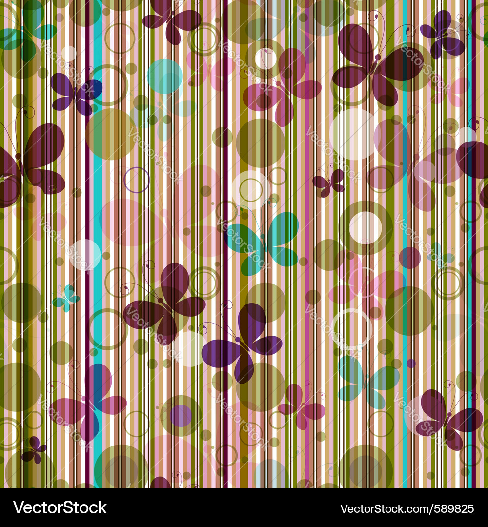 Striped seamless pattern Royalty Free Vector Image