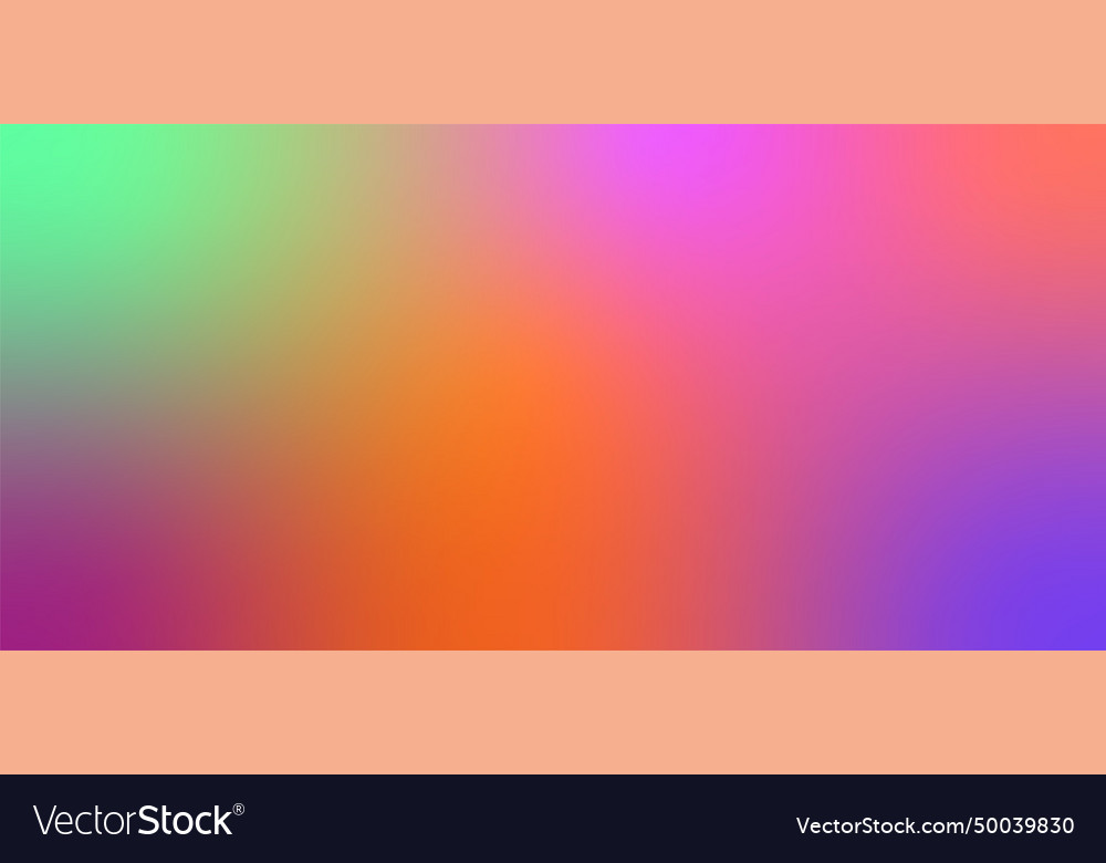 Abstract gradient colors flowing background design vector image Abstract gradient colors flowing background design