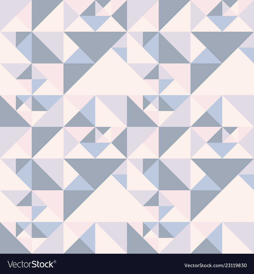 Geometric abstract pattern with triangles vector image Geometric abstract pattern with triangles
