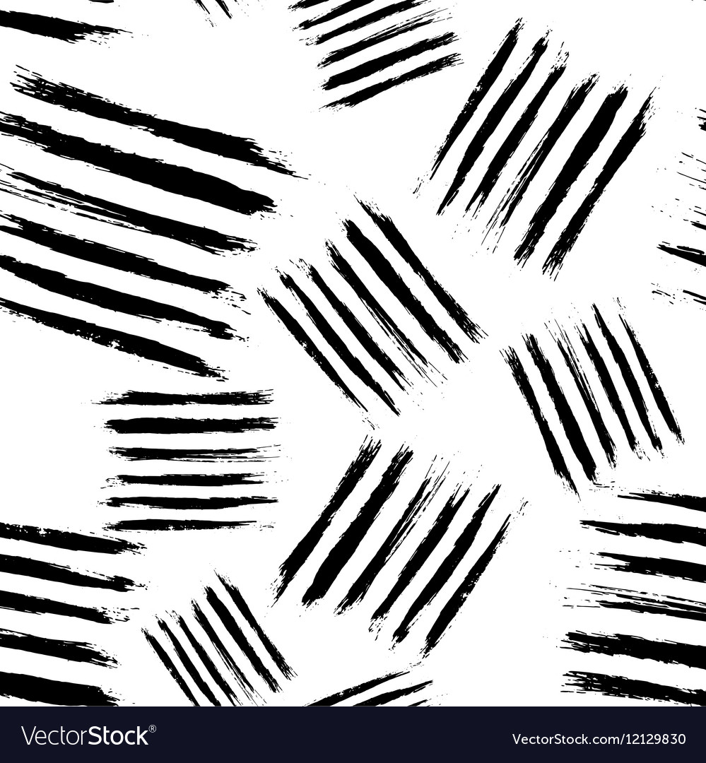 Monochrome abstract trace blocks seamless pattern