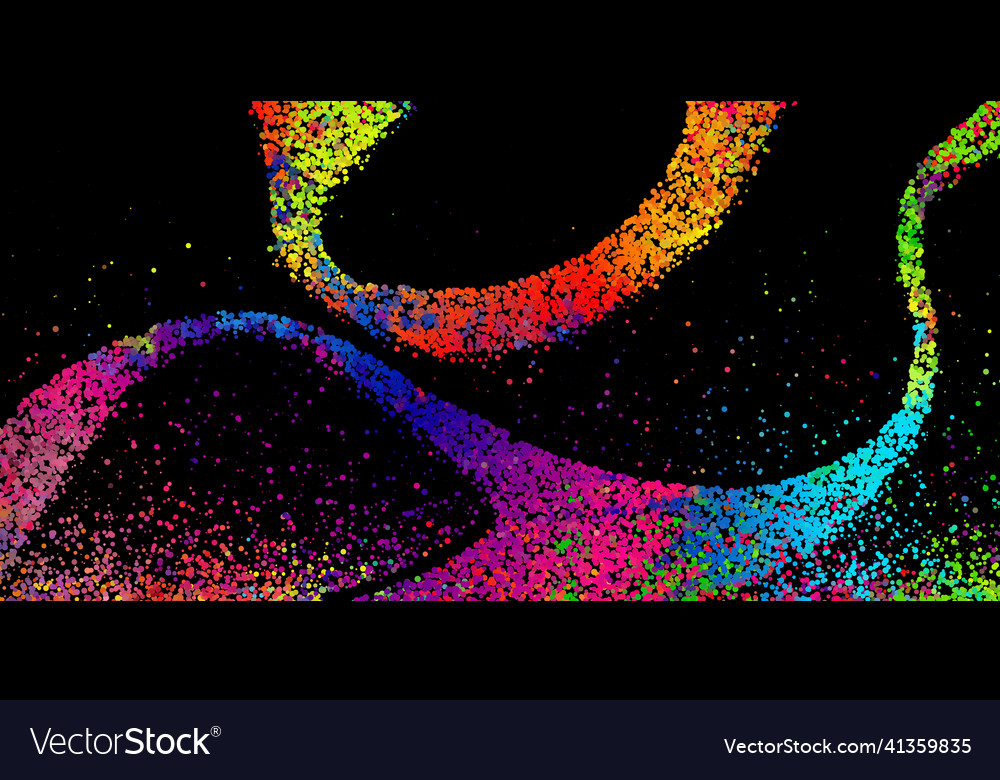 Bright abstract image in a modern style vector image Bright abstract image in a modern style