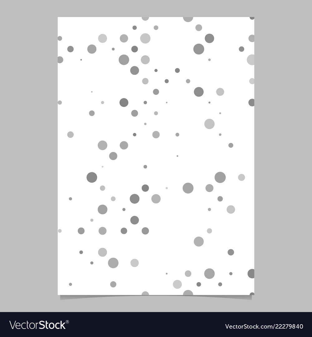 Abstract dot pattern background poster template