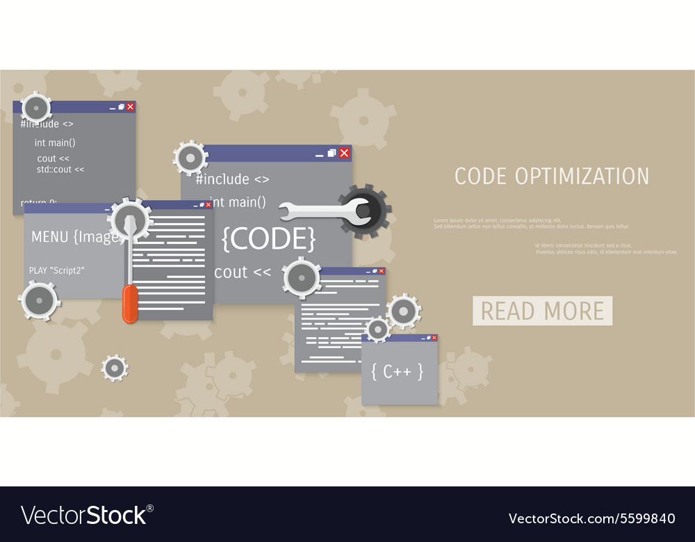 Flat concept of programming and coding