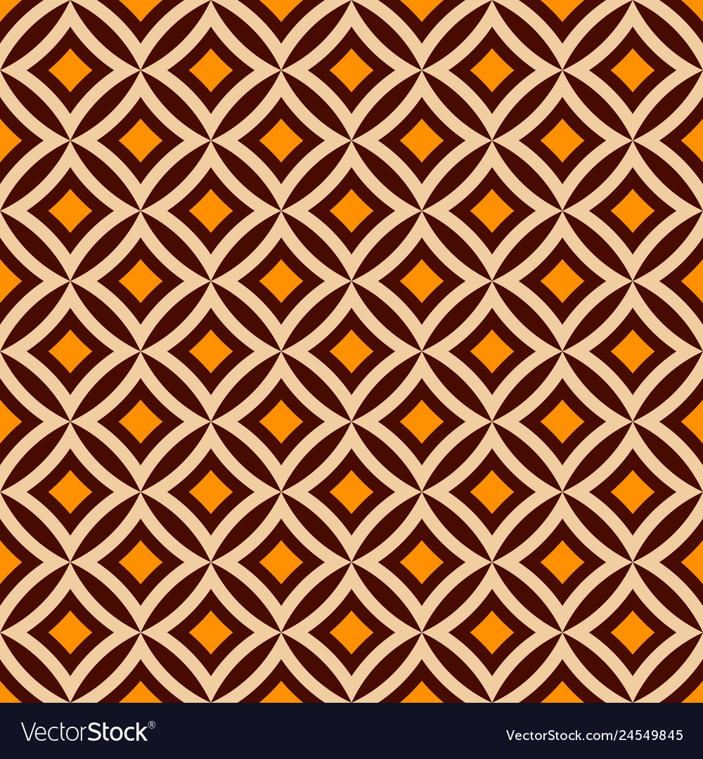 Abstract seamless pattern of smooth rhombuses vector image Abstract seamless pattern of smooth rhombuses