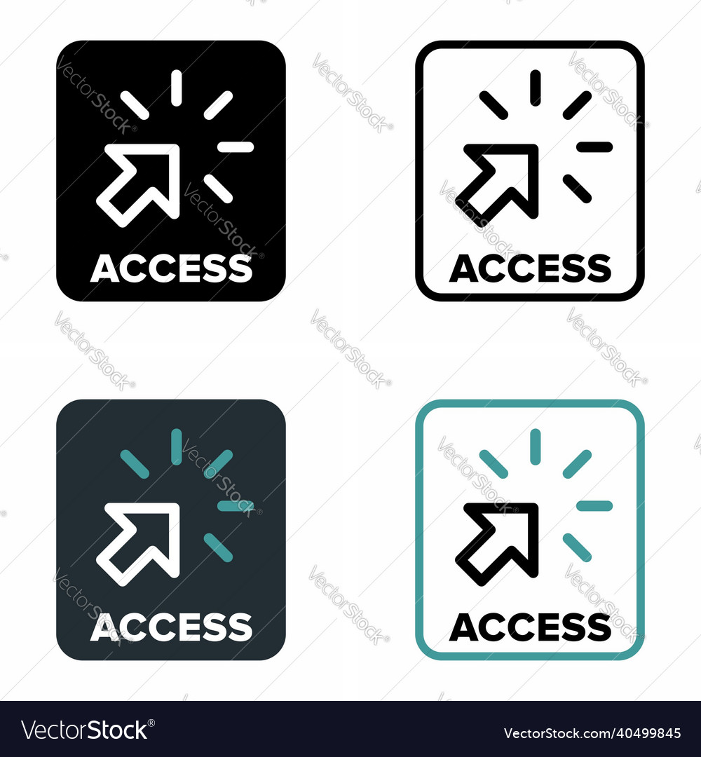 Access function information sign