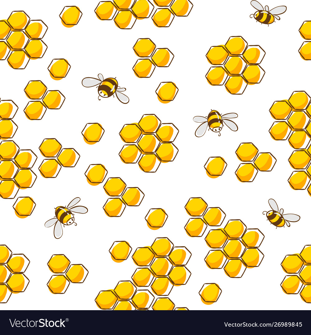 Cheerful Bee Pattern