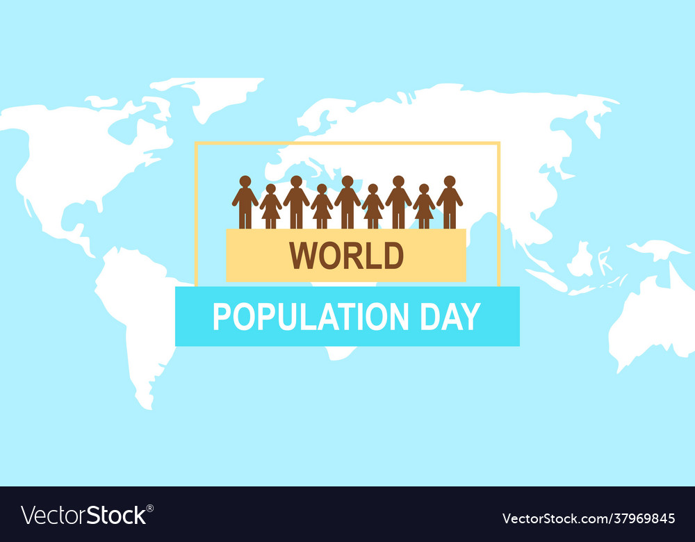 Flat world population day