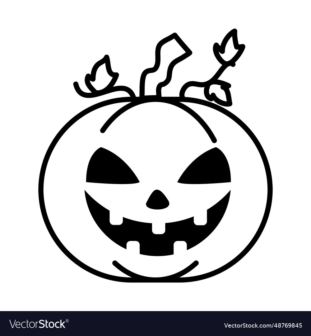 Halloween pumpkin icon