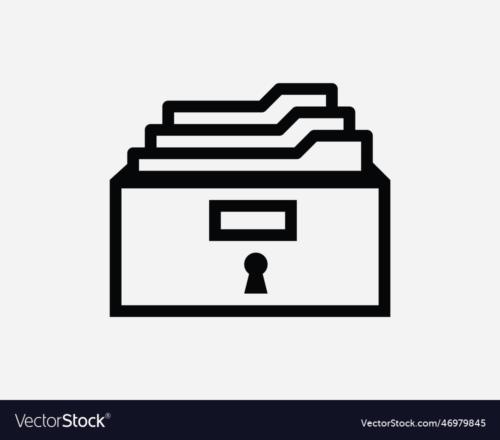 Secure Archive Icon